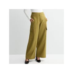 You'll love the casual style of these women's Wide Leg Cargo Pants from Fourth + Bay.Click on this WOMEN'S GUIDE to find the perfect fit and more! You'll love the casual style of these women's Wide Leg Cargo Pants from Fourth + Bay.Click on this WOMEN'S GUIDE to find the perfect fit and more! FEATURES Button & zipper front 4 pockets Unlined Twill constructionFIT & SIZING High rise sits below the natural waistline Relaxed fit through the hip and thigh 31-in. inseam Wide leg opening 24 1/2-in. leg Wide Leg Cargo Pants, Bottom Clothes, Bottoms Pants, Fabric Care, Front Zipper, Cargo Pants, Casual Style, Perfect Fit, Wide Leg