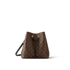 Luxury Monogram Canvas and Leather Handbag Neonoe | LOUIS VUITTON ® Luxury Monogram, Néonoé Mm, Sac Louis Vuitton, Louis Vuitton Neonoe, Louis Vuitton Official Website, Monogram Bag, Designer Crossbody Bags, Monogrammed Leather, Canvas Handbags