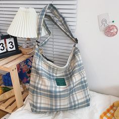 Brand Name: ARINOCHKAShape: Casual ToteMain Material: NylonOrigin: CN(Origin)Style: CasualInterior: Interior Slot PocketInterior: Interior CompartmentOccasion: VersatileClosure Type: zipperGender: WOMENDecoration: NONEExterior: NONELining Material: PolyesterModel Number: 3676Hardness: SOFTPattern Type: PlaidSize Measure: CMLength: 37cmWidth: 10cmHeight: 32cm Black School Bags, College Casual, Small School Bags, Women Backpack Travel, Purple Backpack, Bucket Handbags, Back To College, Bags For Teens, Girls Handbags