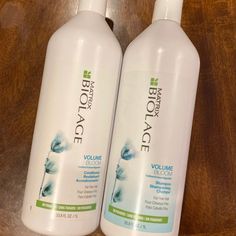 Biolage Volumebloom Shampoo Conditioner 33.8 Oz With Free Makeup Case Authentic Brand New Biolage Shampoo And Conditioner, Biolage Volumebloom, Biolage Shampoo, Biolage Hair, Matrix Biolage, Mother Of The Bride Dresses Long, Shampoo Conditioner, Free Makeup, Bride Dresses