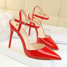 Brand Name:ebuytideus,Heel Height:Super High (8cm-up),With Platforms:Yes,Platform Height:0-3cm,Sandal Type:Basic,Occasion:Party,Upper Material:Patent Leather,Outsole Material:Rubber, Strappy Stilettos, Red High Heels, Ankle Strap High Heels, Nude Shoes, Spike Heels, Gold Shoes, Womens Wedding Shoes, Mary Jane Pumps, Buckle Sandals