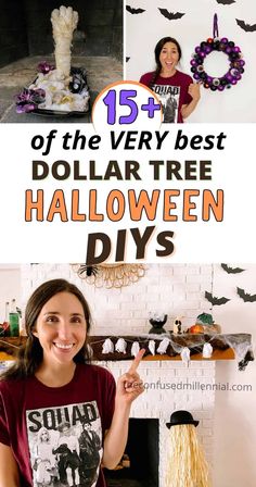 the best dollar tree halloween diys