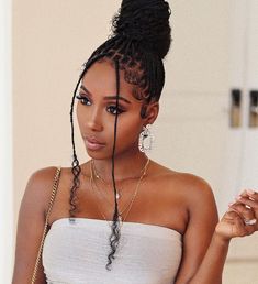 Black Goddess Braids, Braids Messy Bun, Under Braids, Hot Hair Colors, Black Goddess, Box Braids Styling, Girls Braids, Scene Hair, Braided Hairstyles For Black Women