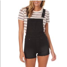 Cheap Monday Overalls Black Denim Xs Bib Spray Womens Denim Overalls Brand New. Never Worn. Perfect Condition So Cute! Too Small For Me :( Trendy Black Denim Overalls, Black High-waisted Denim Overalls, Casual Black Denim Overalls, High Rise Black Overalls For Spring, Black High Waist Casual Denim Jumpsuit, Black High-waist Denim Jumpsuit Casual, Casual Black High-waist Denim Jumpsuit, High Rise Black Denim Jumpsuit With Pockets, Black Cotton Overalls Jeans