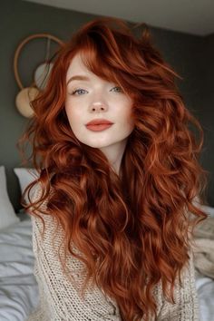 Red Head Outfits, Fall 2024 Hair Color, Rich Red Hair, Summer Red Hair Color, Hair Peg, Spring Red Hair Color, Jessica Core, Red Hair Pale Skin, Red Copper Hair