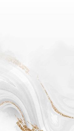 an abstract white and gold background with swirls