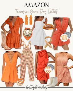 Gameday College Outfits, University Of Tennessee Game Day Outfits, Tennessee Gameday Outfit, Tennessee Vols Game Day Outfits, University Of Tennessee Gameday Outfit, Tennessee Game Day Outfit, Tennessee Game Day, Tennessee Outfits