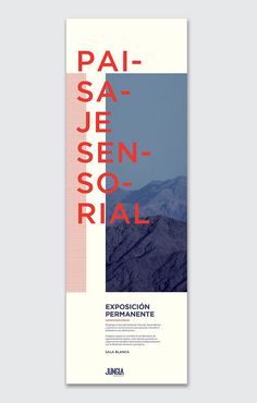 a poster with the words pai - sa jesen - so - rial on it