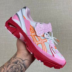 Asics X Cecilie Bahnsen Gt-2160 "Habanero Pink" Women 7. Brand New In Box 1203a525-100 100% Authentic. Fast Shipping All Sales Final Pink Low-top Running Shoes Medium Fit, Pink Low-top Running Shoes With Medium Fit, Pink Running Shoes With Abzorb Midsole For Streetwear, Pink Low-top Running Shoes With Vibram Sole, Pink Sporty Running Shoes, Pink Low-top Sneakers With Vibram Sole, Pink Lace-up Sneakers, Asics Pink Running Shoes For Streetwear, Pink Asics Running Shoes For Streetwear