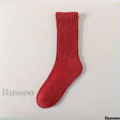 Russoo - Classic Unisex Sports Socks: Breathable, Comfortable, and Sweat-Absorbent, Featuring Thick Thread and Pile Fabric, Ideal for Couples and Both Men and Women Thick Comfortable Casual Socks, Casual Comfortable Thick Socks, Super Soft Casual Solid Socks, Warm Solid Socks For Winter, Breathable Casual Winter Socks, Casual Breathable Solid Color Socks, Breathable Comfortable Winter Socks, Comfortable Breathable Winter Socks, Winter Soft Solid Color Socks