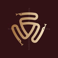 an image of a snake in the shape of a letter s on a dark background