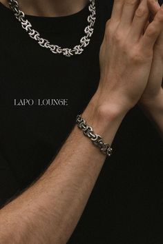 Challenge the expected, embrace the extraordinary. Men's jewelry is no longer confined by boxes. Lapo Lounge's collection of modern genderless necklaces empowers you to express your unique story through every chain and charm. #genderlessstyle #modernmen #necklaceinspo #genderless #mensfashion #menstyle #mensjewelry Silver Neckalce, Genderless Fashion, Chain Belts, Rock'n Roll, Formal Looks, Look Alike, Men's Jewelry, Modern Man, Chains Necklace