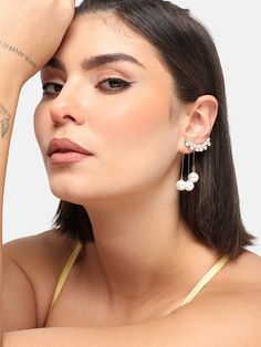 Product Type Earrings Metal Alloy Color Gold Plating Gold Closure push Different Types Of Earrings, Types Of Earrings, Look Classy, Earring For Women, Earrings Metal, Gold Polish, Drop Earring, Gold Drop Earrings, Rose Gold Earrings