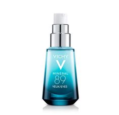 Minéral 89 Eyes Hyaluronic Acid Eye Gel hydrates, brightens, and smooths fine lines around the delicate eye area. This formula, in a comforting gel cream texture, combines 89% Vichy Volcanic Water, Pure Hyaluronic Acid and Caffeine for a brighter and rested look. Drugstore Eye Cream, Best Under Eye Cream, Caffeine Eye Cream, Eye Wrinkles, Hydrating Eye Cream, Eye Cream For Dark Circles, Best Eye Cream, Spa Water, Luminizer