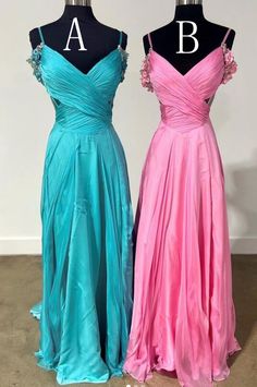 Fitted A-line Gown With Ruched Bodice, Blue A-line Dress With Lined Bodice, Spring A-line Dress With Sweep Train, Pink A-line Dress With Sweep Train, A-line Prom Dress With Pleated Bodice, Ruched Bodice A-line Evening Dress, Spring A-line Evening Dress With Sweep Train, Prom Season A-line Dress With Fitted Bodice, A-line Dress With Fitted Bodice For Prom Season