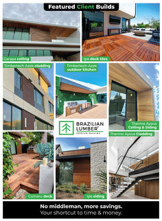 Discover the beauty and resilience of our tropical hardwoods, thermally modified woods, and composite materials. Perfect for both exterior and interior applications, these high-quality options offer versatility in decking, siding, and more, ensuring durable and stylish solutions for any design project. Deck Refinishing, Ipe Wood Deck, Deck Cleaning, Replant, Composite Decking