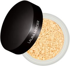 Laura Mercier Mini Translucent Loose Setting Powder | Ulta Beauty Laura Mercier Loose Setting Powder, Travel Size Makeup, Brightening Powder, Tan Skin Tone, Loose Setting Powder, Medium Skin Tone, Translucent Powder, Laura Mercier, Powder Puff