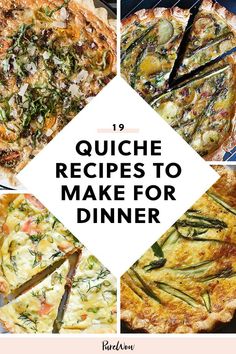 quiche recipes to make for dinner