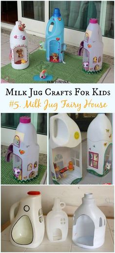 milk jug crafts for kids to make