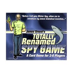 an advertisement for a game with a man holding a bottle and shark in the background