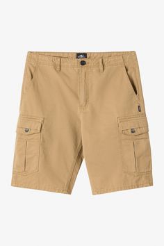 A classic and comfortable cargo walkshort that features a durable cotton design and 21" outseam that fits just below the knee. O'Neill Men's walkshorts 21" Outseam - just below the knee fit Standard fit Cargo style shorts Side billow cargo pockets with pocket flap reinforcement Welt back pockets 100% Cotton | O'Neill Men's Campbell 21" Cargo Shorts in Dark Khaki, Size 40 Khaki Cotton Knee-length Bermuda Shorts, Knee-length Cargo Shorts For Outdoor, Bermuda Cargo Shorts For Outdoor, Knee-length Cotton Cargo Shorts For Summer, Cotton Cargo Shorts With Patch Pockets For Outdoor, Knee-length Cotton Cargo Bottoms, Utility Bermuda Cargo Shorts In Khaki, Khaki Utility Bermuda Cargo Shorts, Khaki Bermuda Cargo Shorts In Utility Style