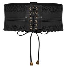 PRICES MAY VARY. CLASSIC DESIGN: Our elastic waist belt with 3 press-buttons in the back, easy on and off. Corset lacing style and hollow-carved design in the front. Shapes your waist well. OCCASIONS: Fancy lace up corset belt for costumes, a go to pick for any occasions, great for Steampunk Costume, Renaissance, Halloween Party, Masquerade, Gothic, Rock, Themed Party, outdoor, nightclubs and everyday wear. MATCHES: Perfect belt accessory to shape your waist for your blouses, long dress, T-shirt Darkness Costume, Spanish Style Dress, Belt For Dresses, Corset Belts, Goth Costume, Corset Lacing, Presents For Wife, Steampunk Cosplay, Party Outdoor