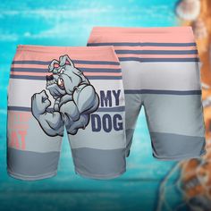 Stop Staring At My Dog Summer Hawaiian Shorts - Teelooker - Limited And Trending Dog Summer, Stop Staring, Summer Dog, My Dog, Swim Trunk