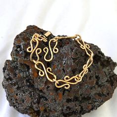 Very nice! Chain Ideas, Get It Done, Gold Charm Bracelet, Wishful Thinking, Love Clothing, Wrapped Jewelry, The Loop, Gold Charm, Hand Forged