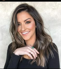 Brunette Balayage Hair Summer, Brunette Hair With Highlights, Brunette Balayage, Spring Hair Color, Brunette Balayage Hair, Brown Hair Balayage, Hair Affair, Balayage Brunette, Hair Balayage