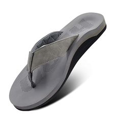 PRICES MAY VARY. Fantastic arch support: Mens flip flops with thick cushioned sole and rugged footbed have supplies great traction for handle long walks. Shock absorbing：this men's sandals with contoured compression molded EVA foam footbed and 360 degree heel airbag enclosed in soft polyurethane. Non-slip sole: Synthetic rubber out sole provides a good skid and wear resistance in thong sandals. Strap: Soft athletic sports sandals profile with extra padded soft liner gives you the comfort to walk Men Sandals, Sandals For Men, Water Adventure, Men's Sandals, Sports Travel, Long Walks, Athletic Sports, Synthetic Rubber, Sport Sandals