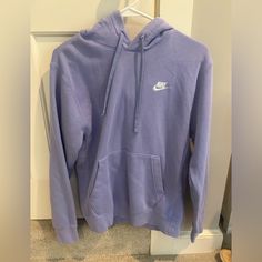 Never Worn Before In Perfect Condition Nike Hoodie Colors, Nike Crew Neck Hoodie For Spring, Nike Spring Sweatshirt With Drawstring Hood, Nike Hoodie For Spring, Nike Hoodie With Ribbed Cuffs For Spring, Nike Casual Hoodie For Spring, Tangled Hoodie, Nike Hoodie Aesthetic, Purple Nike Hoodie