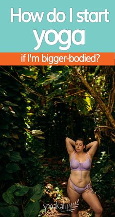 If you're a bigger-bodied person trying to take up yoga but don't know where to start - this post is for you. Read on to learn: 1) why yoga practice is so good for plus-sized people 2) how to start yoga if you're overweight in 4 easy steps 3) what gear you need for a comfortable yoga practice 4) essential yoga alignment tips to make your yoga practice work for YOU. Yoga Alignment, Beginner Poses, Branding Kits, Different Types Of Yoga, Yoga Branding