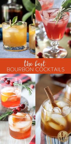 the best bourbon cocktails for any occasion