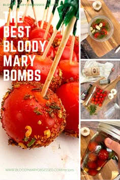 Blood Mary Bar, Party Snacks For Adults, Drink Garnishes, Brunch Bar, Boozy Brunch, The Bomb, Alcohol Drink Recipes, Drinks Alcohol Recipes, Alcohol Recipes