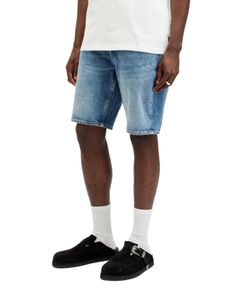 Allsaints Switch Skinny Fit 9.4 Denim Shorts Mens Denim Shorts, Dark Indigo, All Saints, Mens Shorts, Denim Shorts, Buy Online