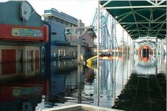 there are many buildings that have been flooded