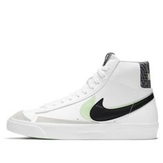 Kids  Nike  Nike Blazer Mid 77 SE GS White Sneakers/Shoes Nikes Shoes Blazers, Cute Nike Blazers Mid 77, Nike Blazer Mid 77 Green, Nike Blazars, Nike Blazer Aesthetic, Light Blue Blazers Nike, Baby Blue Blazers Nike, Zapatillas Aesthetic, Jancy Family