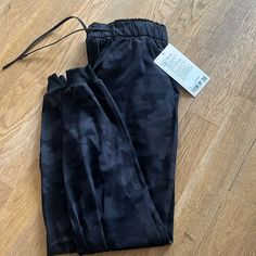 Nwt Lulu Joggers Size 10. Black Camo Color. Lulu Joggers, Black Camo, Camo Colors, Track Pants, Lululemon Athletica, Size 10, Camo, Pant Jumpsuit, Pants For Women