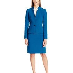 Tahari Asl Skirt Suit. New Without Tag. Color Teal. Blue Fitted Skirt Suit For Office, Fitted Blue Skirt Suit For Office, Blue Fitted Skirt For Formal Occasions, Skirt Sets, Skirt Suit, Skirt Set, Womens Skirt, Color Blue, Skirt