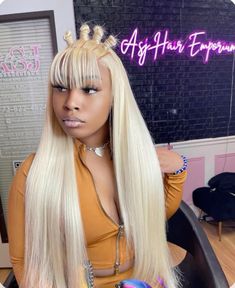 Blondes Hairstyles, 613 Frontal Wig, Wig Customization, Hair Palette, 613 Lace Front Wig, Lace Wigs Styles, Fire Hair