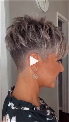 ✓+ + pool hairstyle ideas short curly hair, pool hairstyle ideas for medium hair, pool hairstyle ideas black women, pool hair ideas hairstyles!..!! Easy Trendy Hairstyles, Women Undercut, Shaved Hair Cuts, Short Spiked Hair, Short Shaved Hairstyles, Short Hair Pixie Cuts, Pixie Haircut For Thick Hair, Blonde Pixie Haircut, Choppy Hair