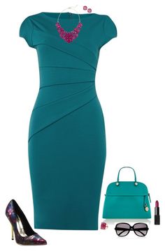 Jessica Wright, Turquoise Dress, Dress Winter, Stylish Work Outfits, Lifestyle Inspiration, Looks Chic, Outfit Combinations, Dressy Outfits