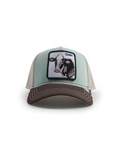 GOORIN BROS CASH COW HAT - MINT GOORIN BROS Trucker Hat With Short Brim, Goorin Bros Outfit, Mens Dress Hats, Cow Hat, Cash Cow, All Jordans, Goorin Bros, Mens Dress, Jogger Shorts