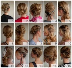 Full instructions, hints and tips for creating over 30 hairstyles at home. Trendy We Fryzurach, Hair Romance, Braided Hairstyles For Wedding, Easy Hair, Wedding Hairstyles For Long Hair, Different Hairstyles