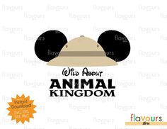 an animal kingdom logo is shown with the words, it's about animal kingdom