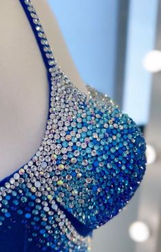 Blue Fitted Gown With Rhinestones, Blue Glamorous Sequin Dress, Blue Rhinestone Evening Gown, Glamorous Blue Rhinestone Dress, Glamorous Blue Shimmer Mini Dress, Bff Outfits Matching, Hoco Ideas, Outfits Matching, Bff Outfits