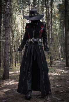 Werewolf Outfit Men, Goth Cowboy Aesthetic Men, Gothic Cowboy Outfit, Cowboy Boot Reference, Corvidcore Fashion, Gothic Country Aesthetic, Cowboy Vampire, Emo Cowboy, Cowboy Outfit Men