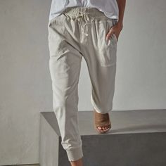 Our classic Mixed Media Pant is made from a lightweight, stretch cotton rayon with contrast jersey panels along the inseam and waistband. This style has an elasticized waistband with drawcord, front slash patch pockets, back patch pockets with button closure and ribbed cuffs at bottom hems. Garment dyed with extra soft Drape Pants, Rayon Pants, Jersey Pants, Back Patch, Womens Clothing Stores, Long Sleeve Mini, Long Sleeve Mini Dress, Trousers Women, Stretch Cotton