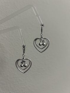 All hardware is stainless steel, lightweight beads and charms make these easy to wear everyday  Handmade in Indiana, USA. Rumble Fish, Indiana, Jewelry Earrings Dangle, Porter, Dangle Drop Earrings, Dangle Earrings, Cherry, Jewelry Earrings, Charms