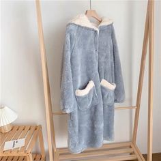 Cute Fashion Pajamas Home Suit PN6785 ●Size: M:Length 104cm bust 130 cm ,sleeve 68cm,for weight 60kg. L:Length 105cm bust 140 cm,sleeve 69cm,for weight 73kg. (Please allow 1-3cm differs due to manual measurement.As different computers display colors differently,the color of the actual may vary slightly from the above images.Thanks for your understanding.) ●About Shipping: We attach great importance to the orders of each customer and parcel delivery. 1.Processing time: 2-3 business days. 2.Shipping time: 10-15 business days to US, please allow 3-4 weeks shipping to other country.(Shipping times can be affected by variable customs clearance times or public holidays.) Winter Sleepwear With Pockets For Loungewear, Winter Sleepwear With Pockets For Bedtime, Winter Sleepwear With Pockets, Long Sleeve Sleepwear With Pockets For Lounging, Cozy Long Sleeve Sleepwear With Pockets, Cozy Long Sleeve Outerwear For Sleepovers, Long Sleeve Winter Sleepwear For Home, Winter Long Sleeve Sleepwear For Home, Long Sleeve Winter Sleepwear For Lounging